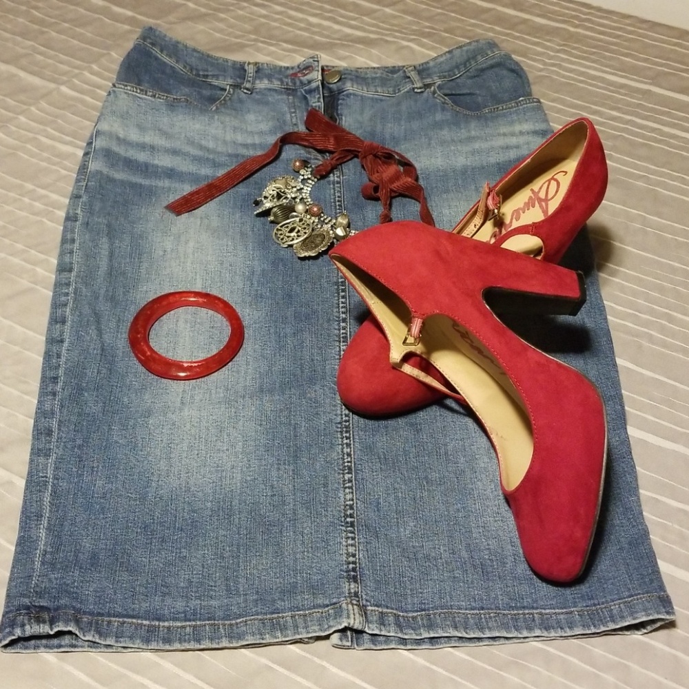 Jean skirt